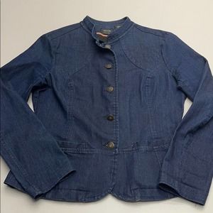 Nicole Miller Blue Jean Jacket